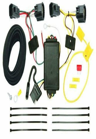 Tow Ready 118549 T-One Connector Assembly Compatible with Ford Focus Black