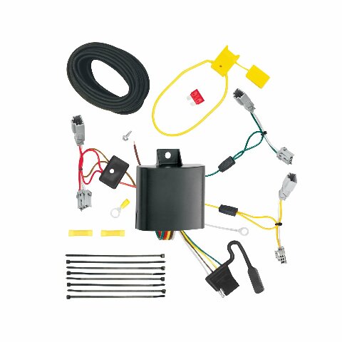 TEKONSHA T-One® T-Connector Harness, 4-Way Flat, Compatible with Select Honda Accord