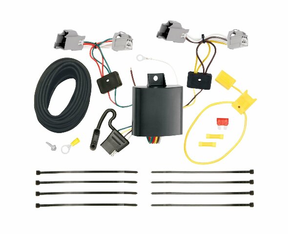 TEKONSHA T-One® T-Connector Harness, 4-Way Flat, Compatible with Select Ford Explorer, Taurus : Lincoln MKS
