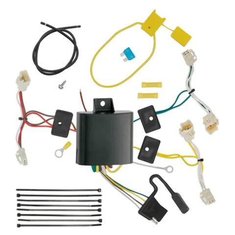 Tekonsha T-One® T-Connector Harness, 4-Way Flat, Compatible with Select Toyota Sienna