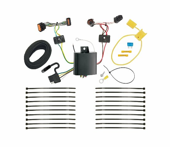 Tekonsha T-One® T-Connector Harness, 4-Way Flat, Compatible with Select KIA Sportage