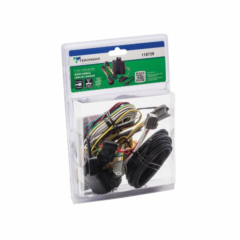 Tekonsha T-One® T-Connector Harness, 4-Way Flat, Compatible with Select Volvo XC60