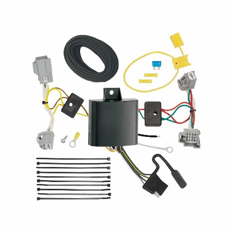 Tekonsha T-One® T-Connector Harness, 4-Way Flat, Compatible with Select Volvo XC60
