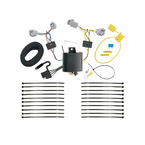 Tekonsha T-One® T-Connector Harness, 4-Way Flat, Compatible with Select Toyota C-HR