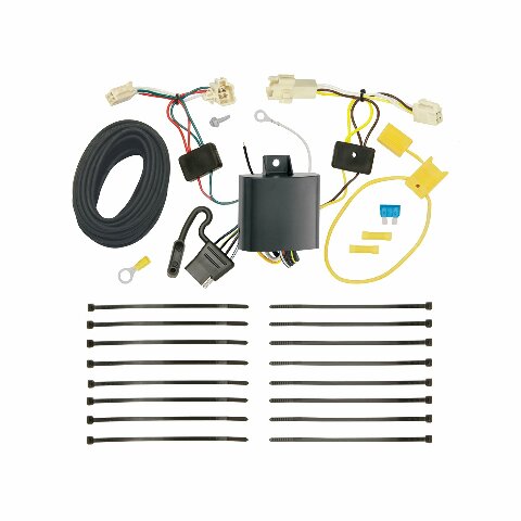 Tekonsha T-One® T-Connector Harness, 4-Way Flat, Compatible with Select Toyota Camry