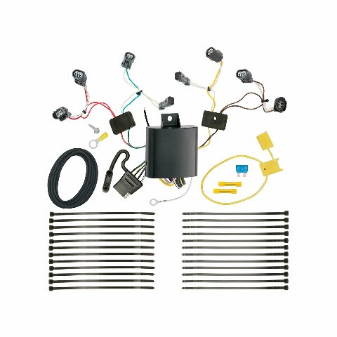 Tekonsha T-One® T-Connector Harness, 4-Way Flat, Compatible with Select Honda Compatible with