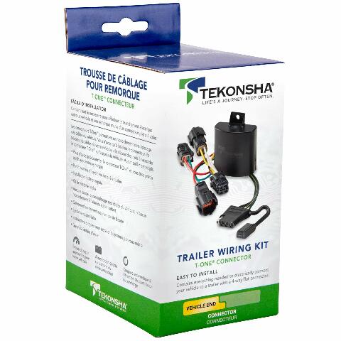 Tekonsha 118784 Tow Harness T-Connector Black