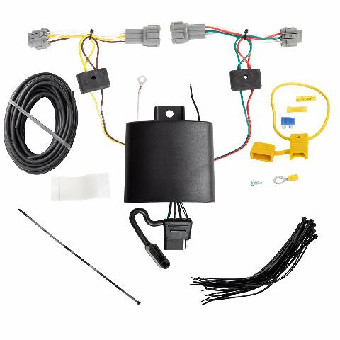 Tekonsha T-One® T-Connector Harness, 4-Way Flat, Compatible with Select Nissan Kicks