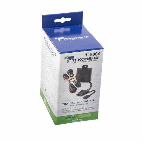 Tekonsha T-One® T-Connector Harness, 4-Way Flat, Compatible with Select Acura RDX