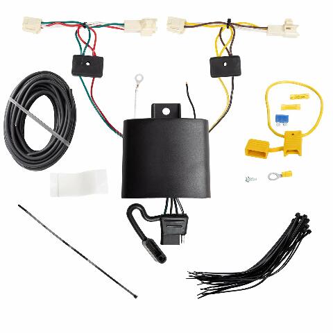 Tekonsha T-One® T-Connector Harness, 4-Way Flat, Compatible with Select Toyota Corolla