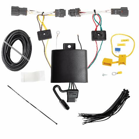 Tekonsha T-One® T-Connector Harness, 4-Way Flat, Compatible with Select KIA Soul