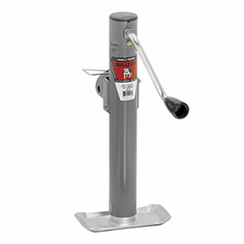Fulton Swivel Jack (Sidewind, 15-Inch Travel, Weld-On Tubular Mount, 2000-Pound Lift Capacity, Includes Foot Plate)