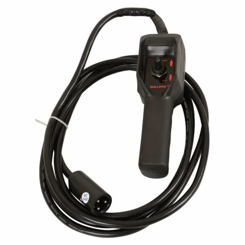 Bulldog Cases Reese 185400 Bulldog Velocity Series Powered Trailer Jack, Side Mount, 12,000 lbs. Support Capacity, Bolt-On, 24' Travel