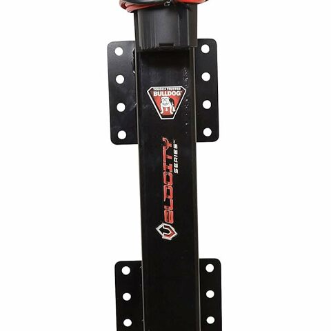 Bulldog Cases Reese 185400 Bulldog Velocity Series Powered Trailer Jack, Side Mount, 12,000 lbs. Support Capacity, Bolt-On, 24' Travel