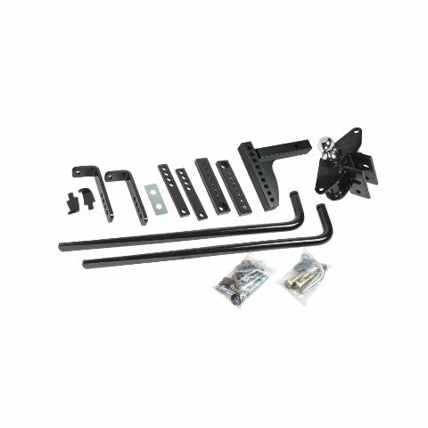 REESE 49911 Integrated Sway Control Weight Distribution Kit, 6,000 lbs. Capacity, Shank Included