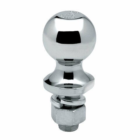 Tow Ready Reese 63909 Class IV Hitch Ball - 2" Ball x 1" Shank x 2-1/8" Shank Length, 7,500 lbs. GTW, Chrome
