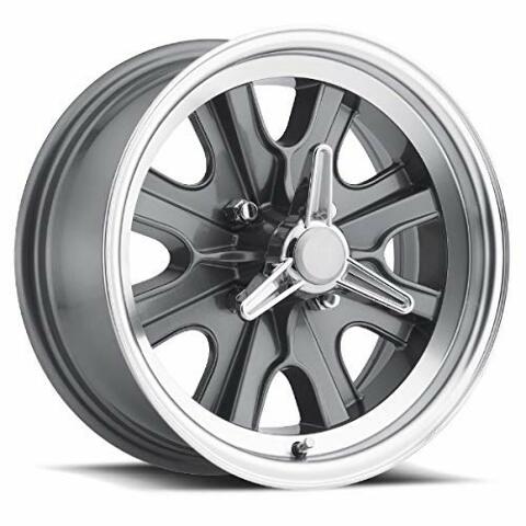 Legendary Wheel - 15X7 "Hb4" Alloy Rim-4Lug-Char (LW90-50744B)