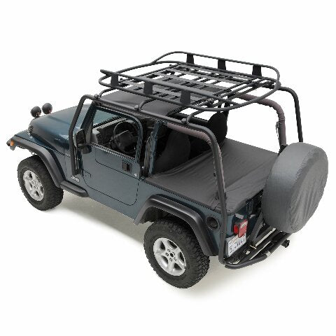 Smittybilt 17185 SRC Roof Basket Fits Wrangler (JK) Wrangler (TJ) Wrangler (YJ)
