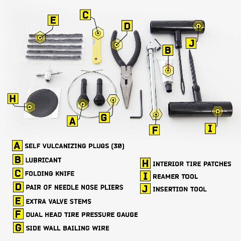 Smittybilt 2733 Tire Repair Kit