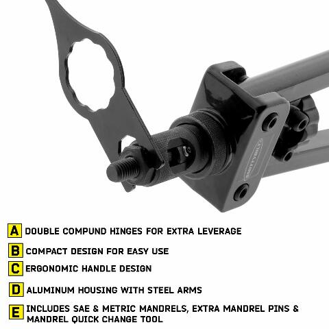 SmittyBilt NUTSERT TOOL SET - SB2834