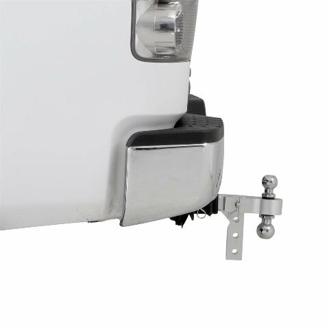 SmittyBilt 6IN ADJ Alum Drop Hitch 2"- 2 5/16" - SB2926