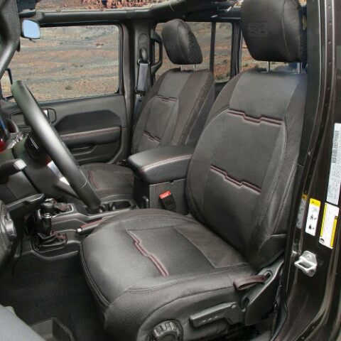 Smittybilt 577101 Neoprene Seat Cover Fits 18-20 Wrangler (JL)