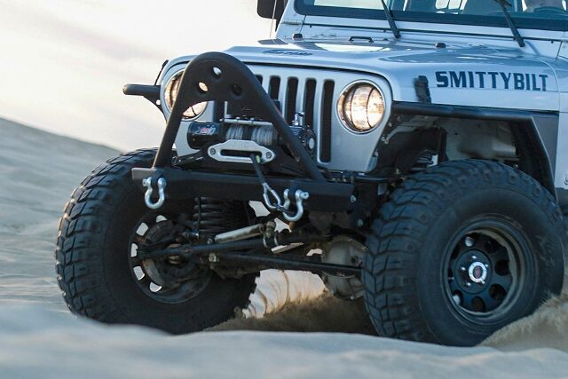 Smittybilt 76521 SRC Front Stinger Bumper Fits 87-06 Wrangler (TJ) Wrangler (YJ)