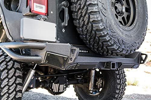 Smittybilt 76614 SRC Gen 2 Rear Bumper for Jeep Wrangler