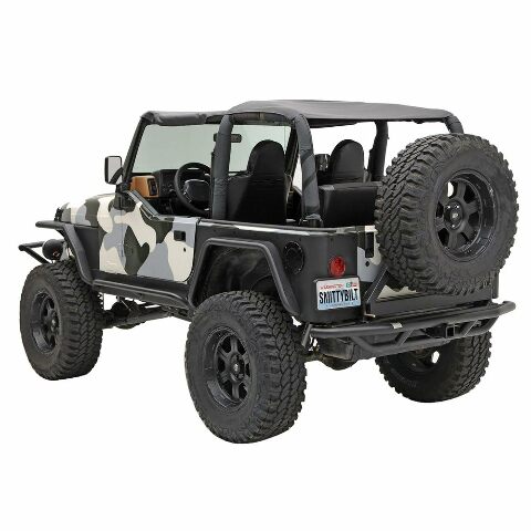 Smittybilt 76621 SRC Rear Bumper Fits 87-06 Wrangler (TJ) Wrangler (YJ)
