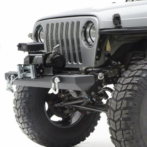 Smittybilt 76740D SRC Classic Front Bumper with D-Ring Mounts and Shackles for 1976-2006 Jeep® Wrangler TJ/YJ/LJ