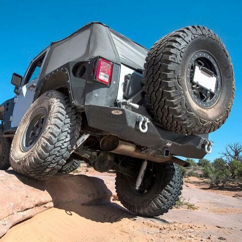 Smittybilt 76856 XRC Rear Bumper Fits 07-18 Wrangler (JK)