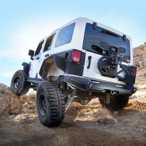 Smittybilt 76858 XRC GEN 2 Rear Bumper Fits 07-18 Wrangler (JK)