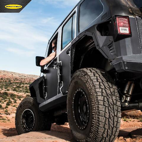 Smittybilt 76885 XRC Gen 2 Fender Armor Fits 07-18 Wrangler (JK)