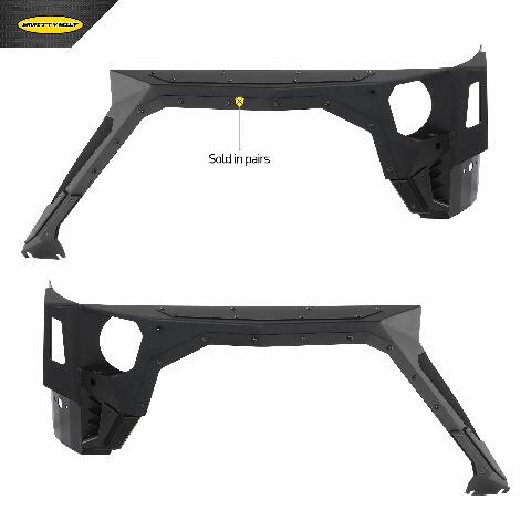 Smittybilt 76885 XRC Gen 2 Fender Armor Fits 07-18 Wrangler (JK)