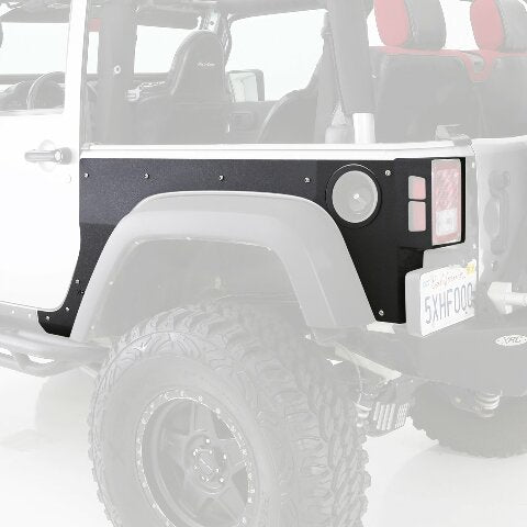 Smittybilt 76981 XRC Armor Black Textured Rear Flat Fender Skin