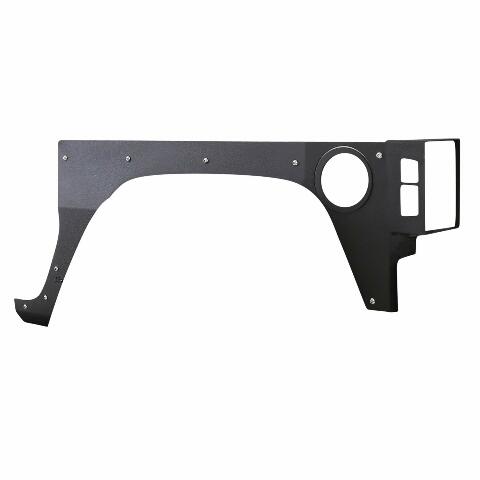 Smittybilt 76981 XRC Armor Black Textured Rear Flat Fender Skin