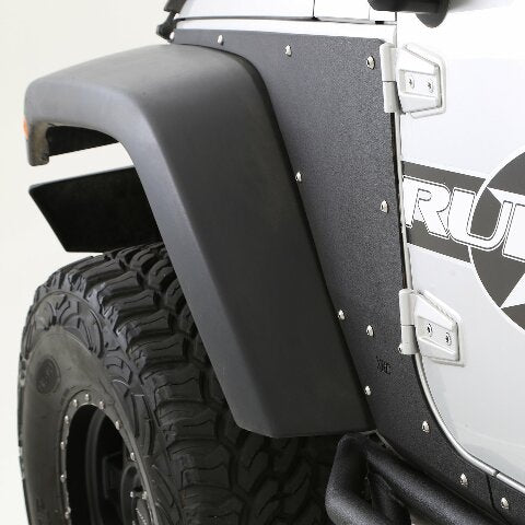 Smittybilt 76981 XRC Armor Black Textured Rear Flat Fender Skin