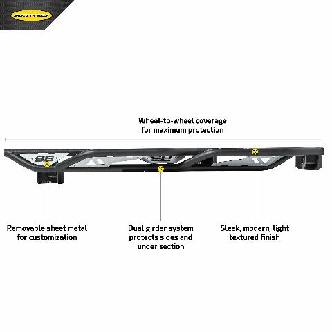 SmittyBilt APOLLO SLIDERS WITH STEP - SB77734