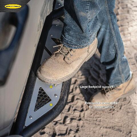 SmittyBilt APOLLO SLIDERS WITH STEP - SB77734