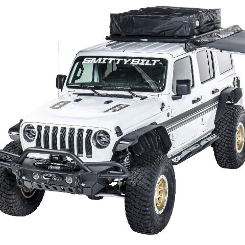 Smittybilt 77837 XRC Flat Flare Set Fits 18-20 Wrangler (JL)