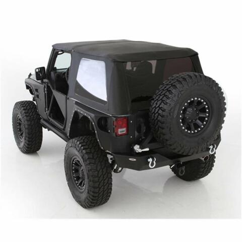 Smittybilt 9073135K Bowless Combo Top w/Tinted Windows Fits 07-18 Wrangler (JK)