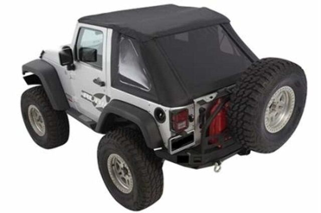 Smittybilt 9073235 Bowless Combo Top w/Tinted Windows Fits 07-18 Wrangler (JK)