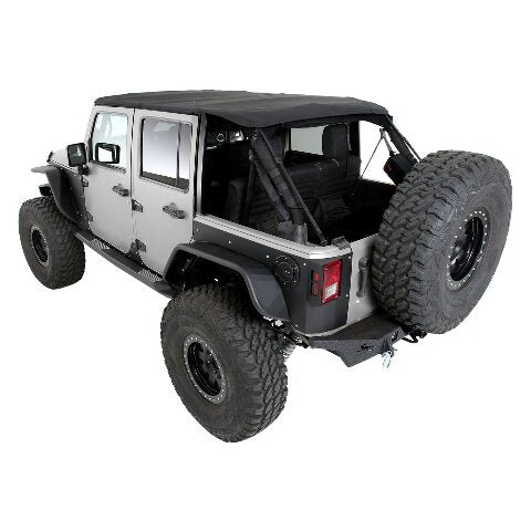 Smittybilt 9083135K Black Diamond Bowless Combo Top w/Tinted Windows 4 Door