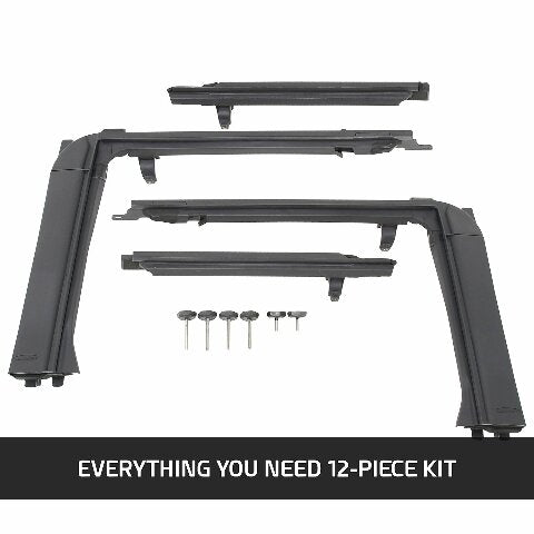 Smittybilt 91406 O.E Style Door Surrounds Fits 07-18 Wrangler (JK)