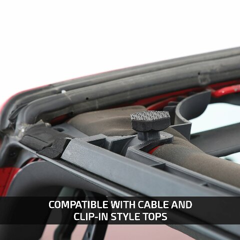 Smittybilt 91406 O.E Style Door Surrounds Fits 07-18 Wrangler (JK)