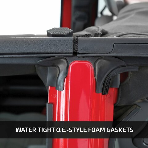 Smittybilt 91406 O.E Style Door Surrounds Fits 07-18 Wrangler (JK)