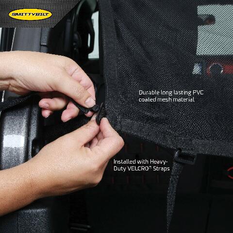 Smittybilt 97501 Cloak Extended Mesh Top Fits 18-20 Wrangler (JL)
