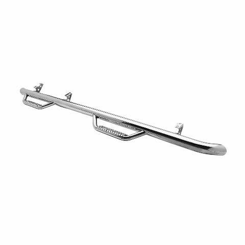 Smittybilt T0786CC-SS N-Fab Nerf Step Wheel-To-Wheel Fits 07-19 Tundra