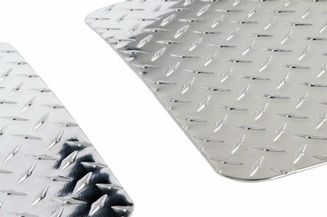 Dee Zee DZ1808 Brite-Tread Universal Aluminum Mud Flaps 11" x 19"