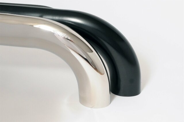 Dee Zee DZ372529 4" Oval UltraBlack Nerf Bars